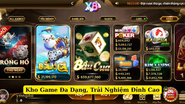 Kho Game Đa Dạng, Trải Nghiệm Đỉnh Cao